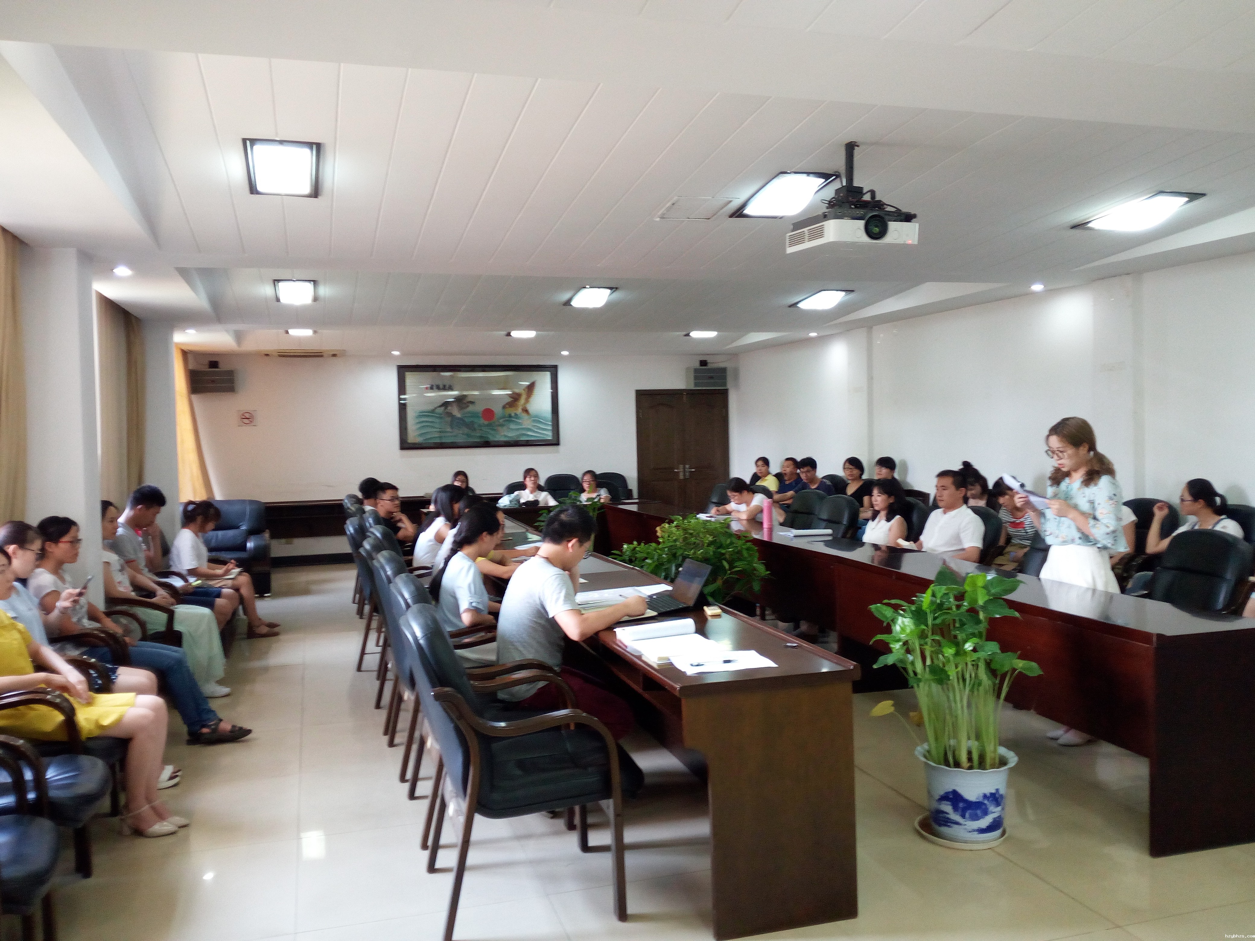 学生党支部会议-转正考核