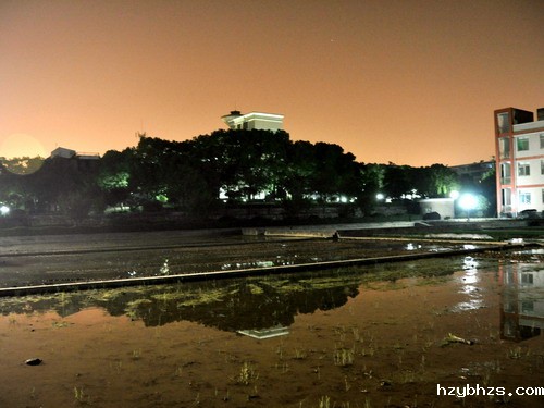 园区夜景